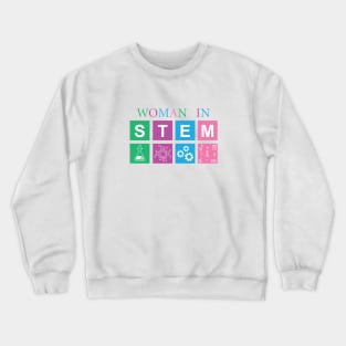 Woman in STEM Crewneck Sweatshirt